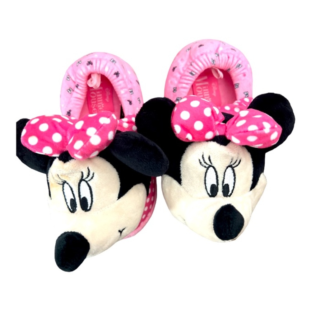 Toddler Minnie mouse slippers size 9/10